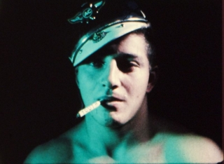 Anger 97.f004 (a,b)_001 Ruben / Bentson Film and Video Study Collection: Film in the Cities FV2012_stills_0622_014 Film Title: Scorpio Rising Filmmaker: Kenneth Anger Production date: 1963 Still made from a 16mm print